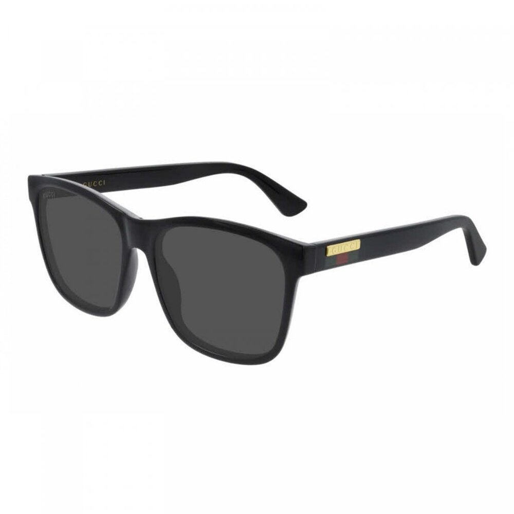 NEW GUCCI MEN'S SUNGLASSES GG0746S 001 BLACK GUCCI EYEWEAR GG0746S
